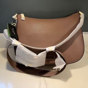 Kate Spade Liv Large Hobo Bag in Warm Acorn